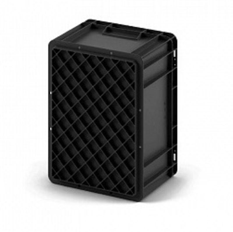 Евроконтейнер EC-4322.3 (400х300х220 мм) сплошной с усиленным дном