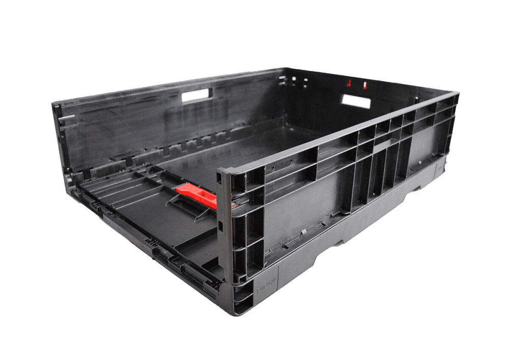 Складной контейнер &quot;EURO&quot; 800x600x230 мм, черный