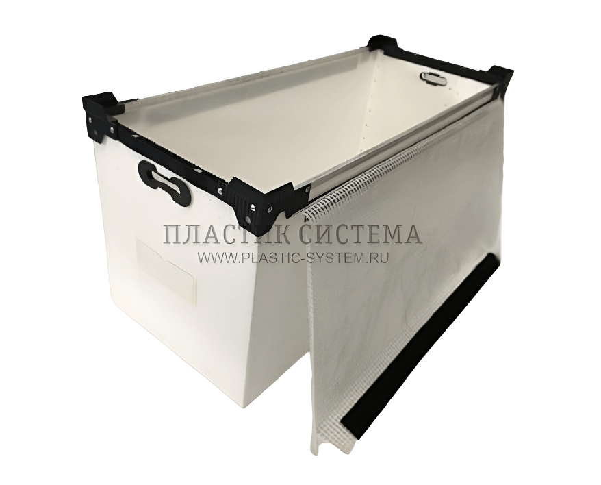Короб 1100х450х500 с откидной крышкой для перевозки цветов