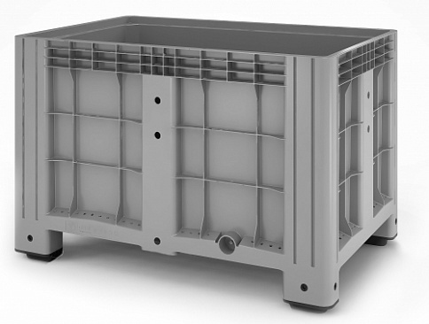 Контейнер iBox сплошной на 4 ножках 1200х800х800 мм