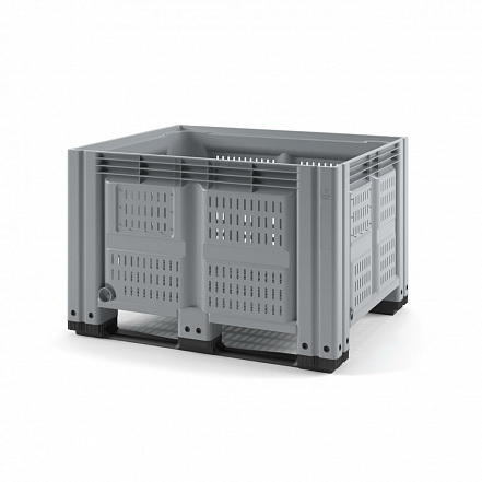 Контейнер iBox перф. на 2 полозьях 1200х1000х760 мм