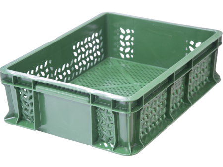 Евроконтейнер ECP-4312 (400х300х120 мм) перфорированный 