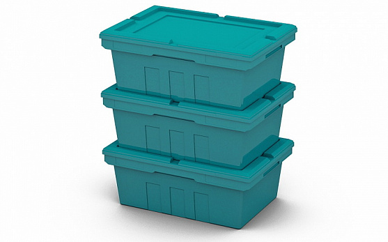 Контейнер Instore KV 5328 с крышкой L53 (490х330х280 мм)